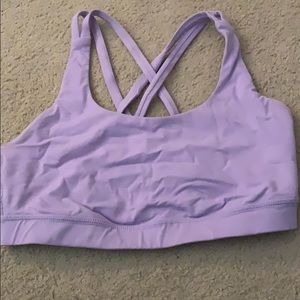 lavender lululemon sports bra